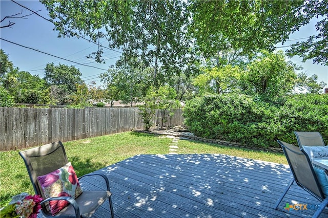 4701 Hickory Rd, Temple, TX 76502 - view of wooden terrace
