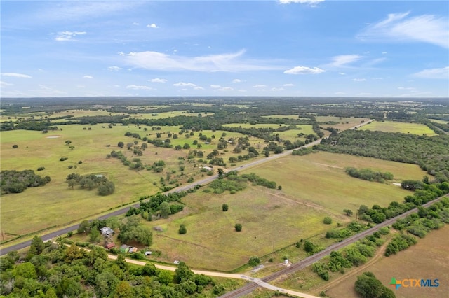 10843 US Highway 90, Harwood, TX 78632 - aerial view of property's location with rural landscape