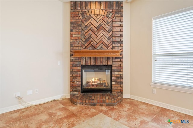2747 Hester Way, Salado, TX 76571 - detailed view of a fireplace and baseboards