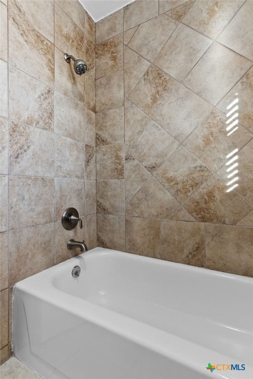 full bathroom featuring shower / bath combination