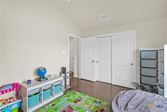 1703 Fossil Trl, Belton, TX 76513 - game room featuring visible vents and lofted ceiling
