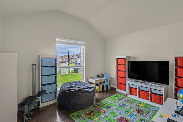 1703 Fossil Trl, Belton, TX 76513 - game room featuring lofted ceiling
