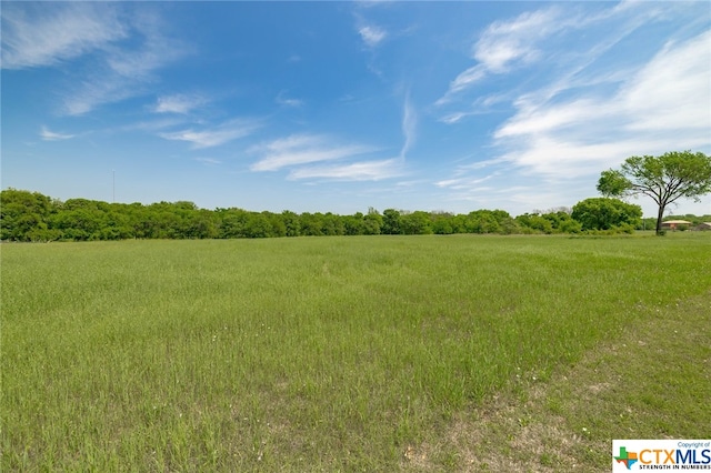 view of nature with a rural view