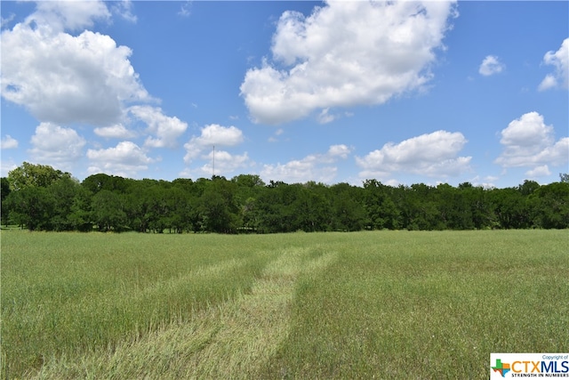 view of nature featuring a rural view