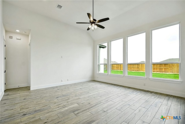1923 Privet Rd, New Braunfels, TX 78132 - unfurnished sunroom featuring lofted ceiling