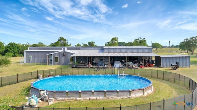 1622 Old Goliad Rd, Victoria, TX 77905 - view of pool with an outbuilding