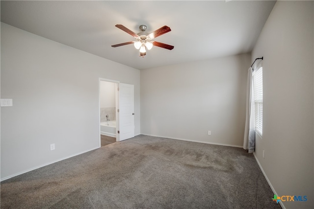 7147 Azure Waters, Converse, TX 78109 - empty room featuring ceiling fan and carpet floors