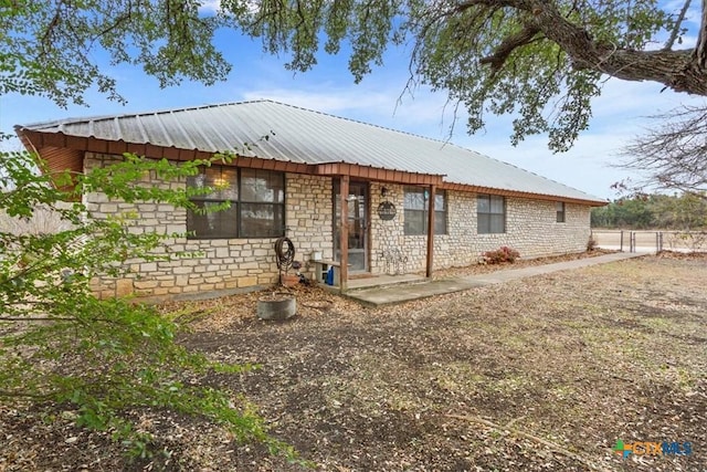 view of rear view of house