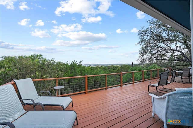 1400 Willow Dr, Canyon Lake, TX 78133 - view of wooden deck