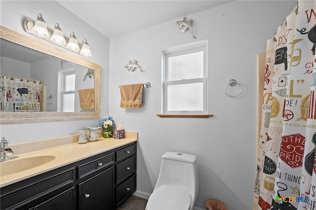 1400 Willow Dr, Canyon Lake, TX 78133 - full bath with vanity and healthy amount of natural light