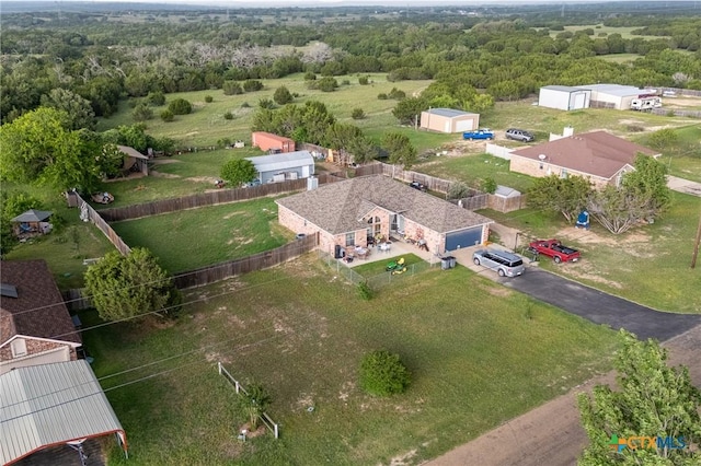 699 Irish Ln, Killeen, TX 76539 - view from above of property