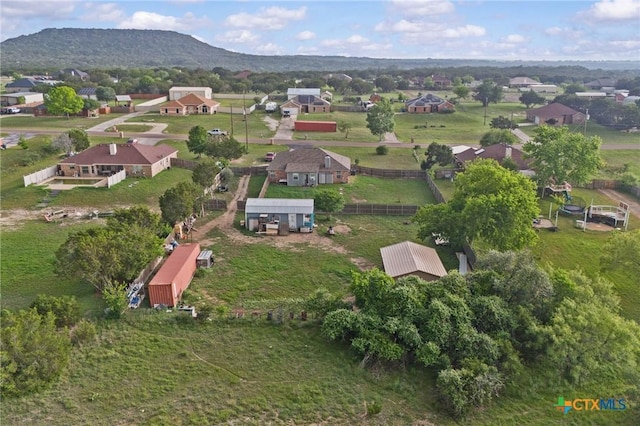 699 Irish Ln, Killeen, TX 76539 - aerial view of property and surrounding area featuring a mountain backdrop and nearby suburban area