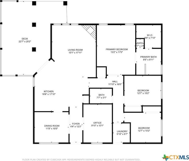 901 Mustang Trl, Harker Heights, TX 76548 - view of floor plan / room layout