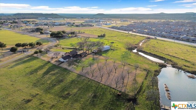 6503 Wells Fargo Rd, Killeen, TX 76542 - view of property location with a water and mountain view