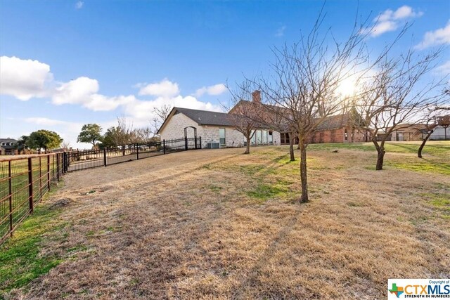 6503 Wells Fargo Rd, Killeen, TX 76542 - view of yard