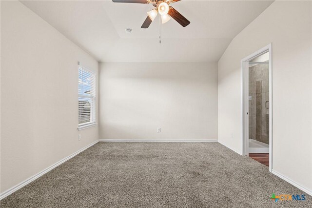 5101 Hacienda Dr, Killeen, TX 76549 - carpeted empty room featuring a ceiling fan and baseboards