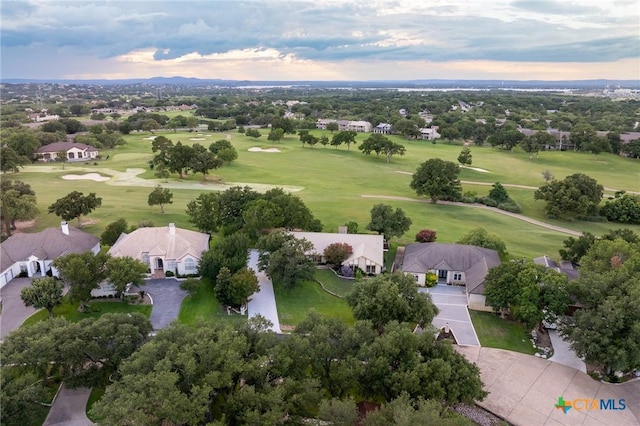 2820 Aurora, Horseshoe Bay, TX 78657 - aerial view of residential area featuring a local golf course
