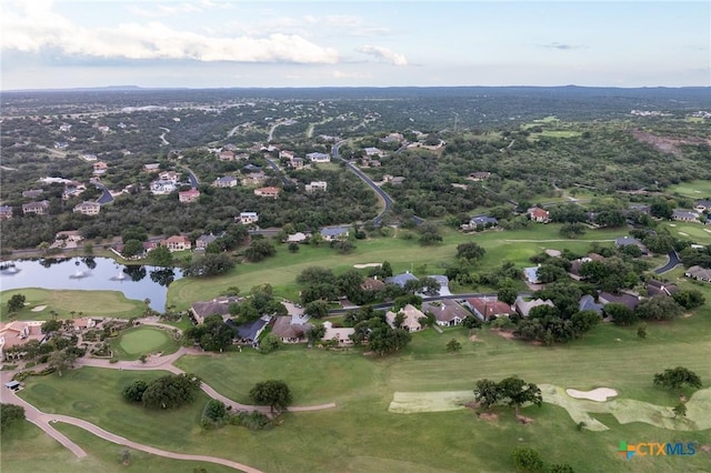 2820 Aurora, Horseshoe Bay, TX 78657 - aerial perspective of suburban area with a nearby body of water and a golf course