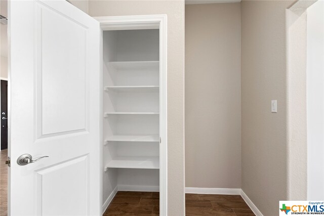 view of closet