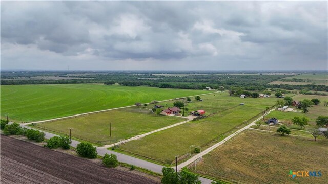 view of rural area featuring a pastoral area