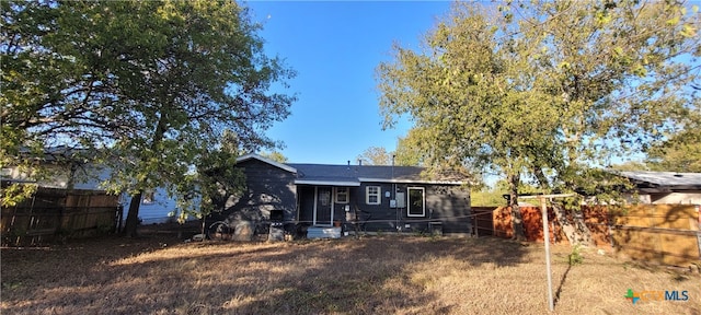 view of rear view of house