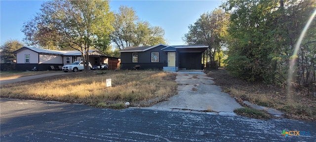 view of ranch-style house