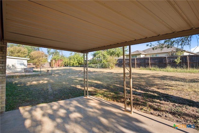 view of patio