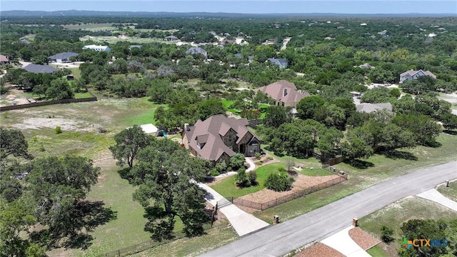 aerial perspective of suburban area