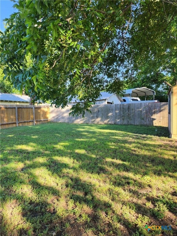 101 Alva St, Thrall, TX 76578 - view of fenced backyard