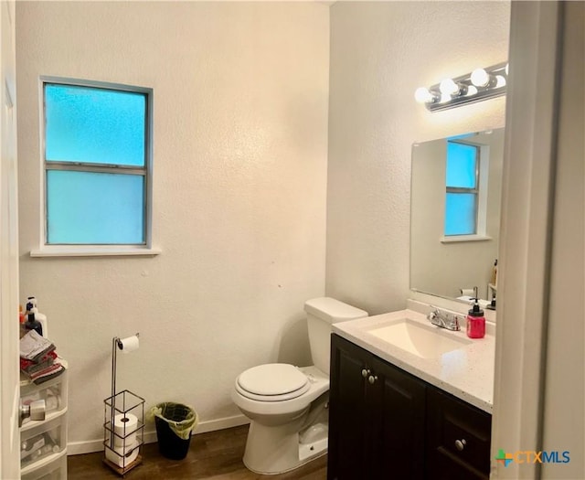101 Alva St, Thrall, TX 76578 - half bath with wood finished floors and vanity