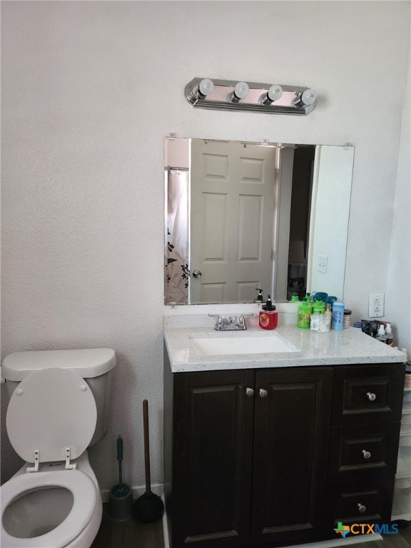 101 Alva St, Thrall, TX 76578 - bathroom with vanity and toilet