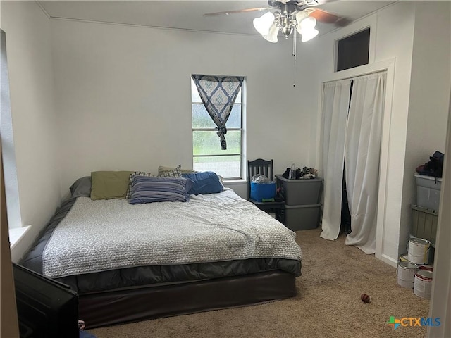 101 Alva St, Thrall, TX 76578 - bedroom featuring carpet flooring and ceiling fan