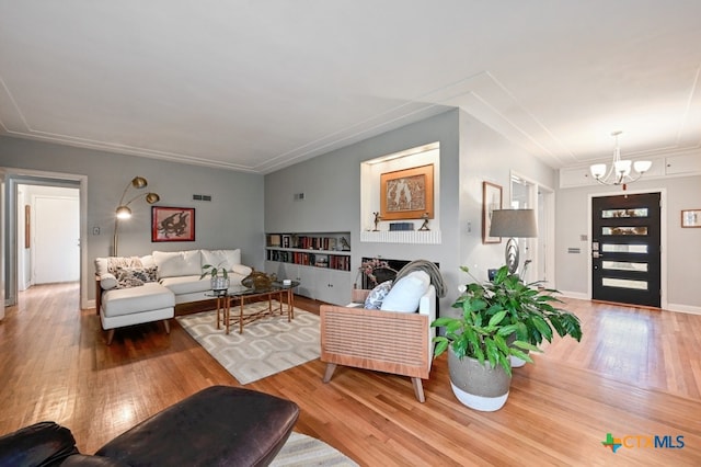 interior space with wood-type flooring