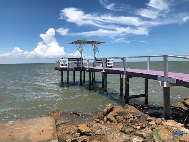 296 S Ocean Dr, Port Lavaca, TX 77979 - dock area with a water view