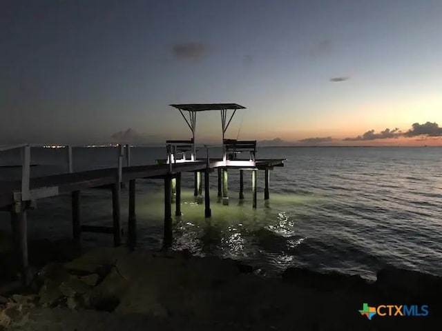 296 S Ocean Dr, Port Lavaca, TX 77979 - dock featuring a water view
