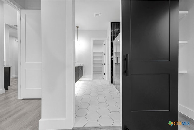 303 W Lane Ave, Manor, TX 78653 - corridor with baseboards