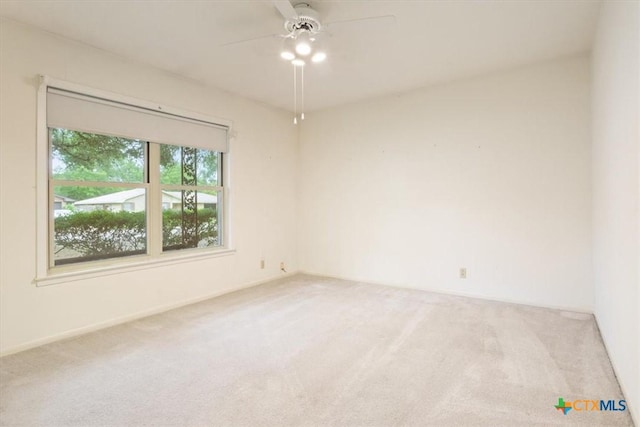 4412 Briar Cliff Rd, Temple, TX 76502 - spare room featuring carpet and a ceiling fan