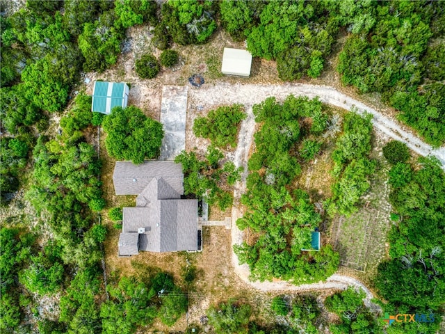 drone / aerial view