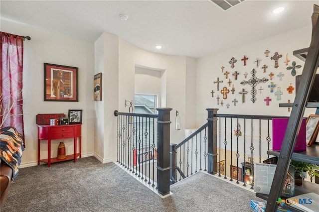 1640 Buckner Pl, San Antonio, TX 78253 - hallway featuring carpet floors