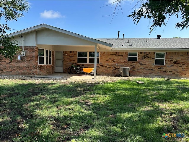 908 Randa St, Copperas Cove, TX 76522 - view of home's exterior featuring a garage, fence, brick siding, board and batten siding, and a lawn