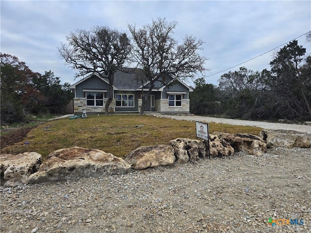 view of craftsman house