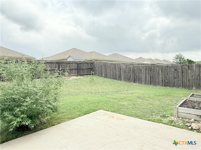 3434 Horizon St, Copperas Cove, TX 76522 - view of yard featuring a fenced backyard and a patio