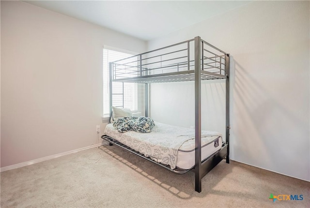 bedroom with carpet flooring