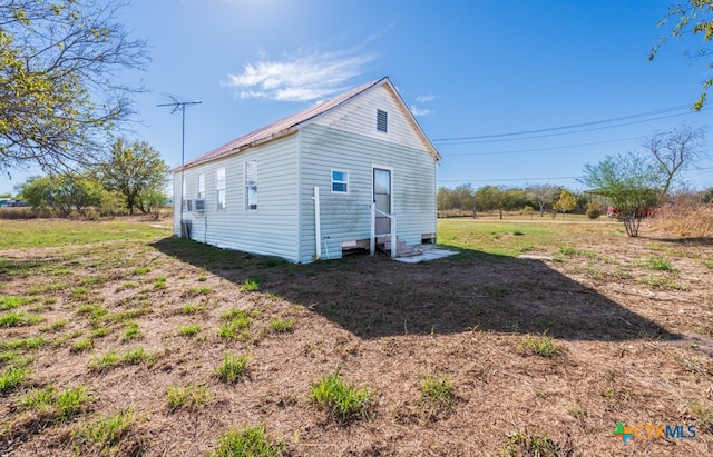 view of side of property