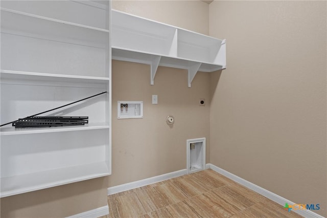 2226 Hayes St, Temple, TX 76502 - laundry area featuring hookup for an electric dryer and gas dryer hookup