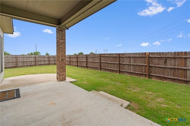 2226 Hayes St, Temple, TX 76502 - fenced backyard featuring a patio