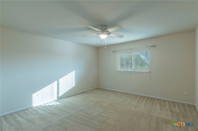 612 Weeping Willow Dr, Temple, TX 76502 - unfurnished room with a ceiling fan and carpet