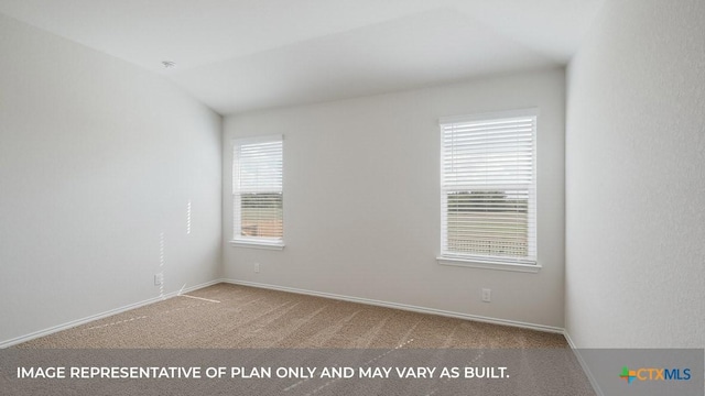 415 Gallaher Bnd, Maxwell, TX 78656 - empty room with carpet floors and baseboards