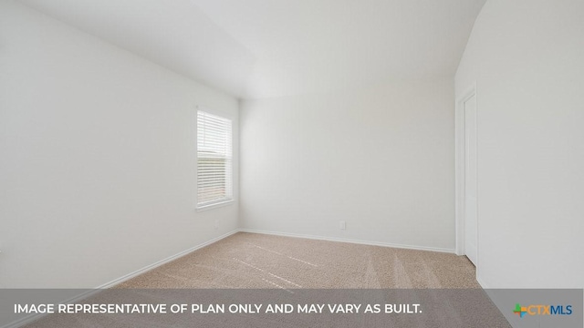 415 Gallaher Bnd, Maxwell, TX 78656 - empty room featuring carpet floors and baseboards