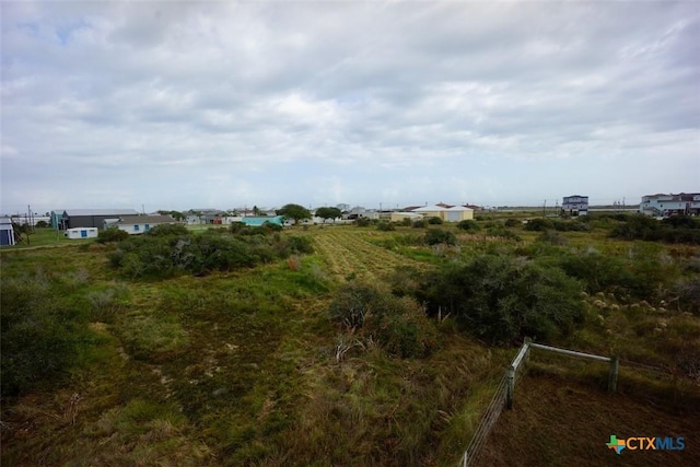 view of landscape with a rural view